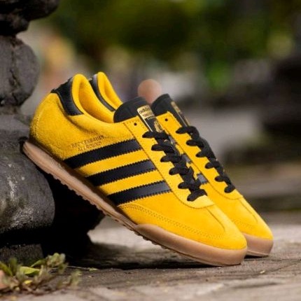 Adidas beckenbauer black and yellow best sale