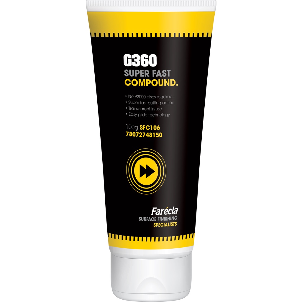 Farecla G360 Series Super Fast Compound – 1 Liter, Professional Polishing Compound (90600)