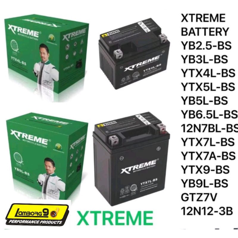 AAA Xtreme battery for mio sporty/sym/ct100/Tmx125/rusi125/w125/xrm110