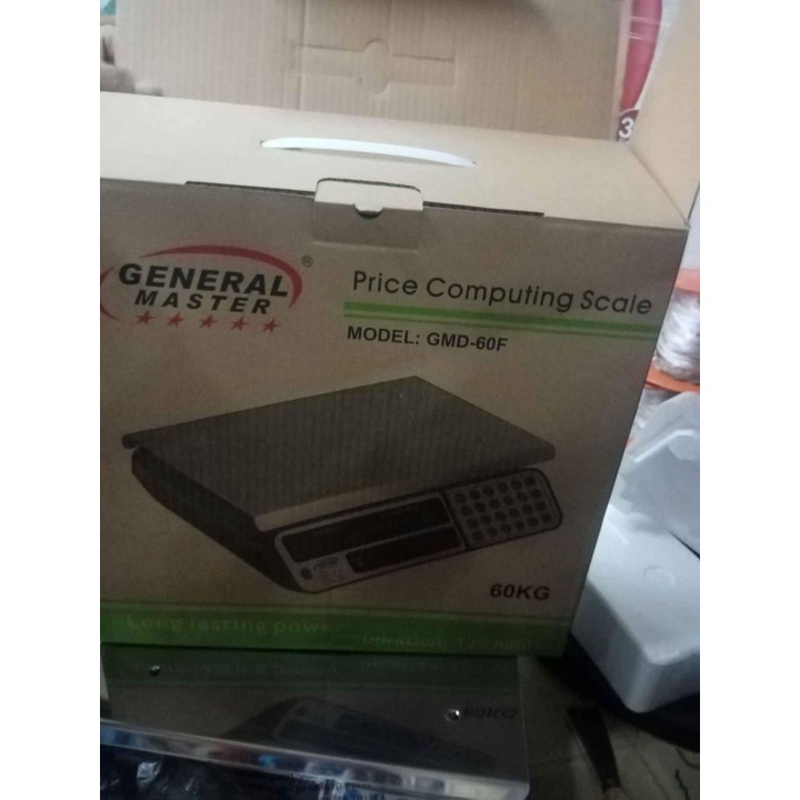 General Master Price Computing Scale (Digital Scale) 60kg or 120kg ...