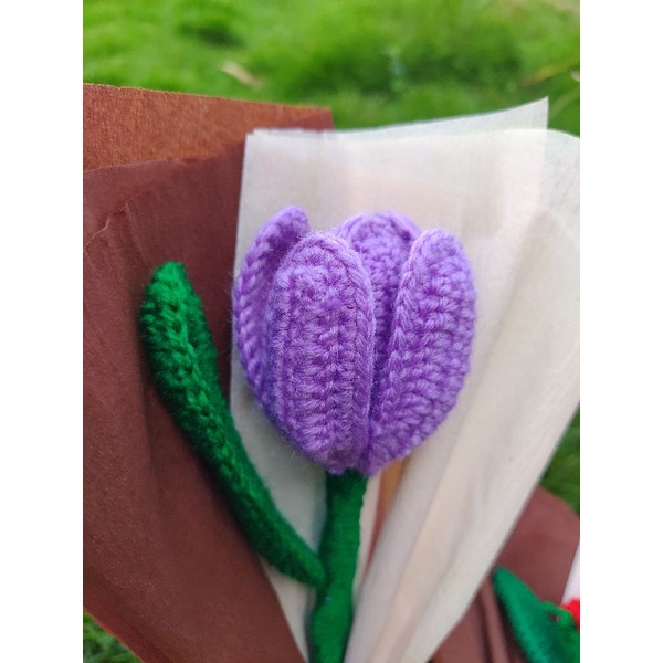 Tulip Crochet (Hand Made) | Shopee Philippines