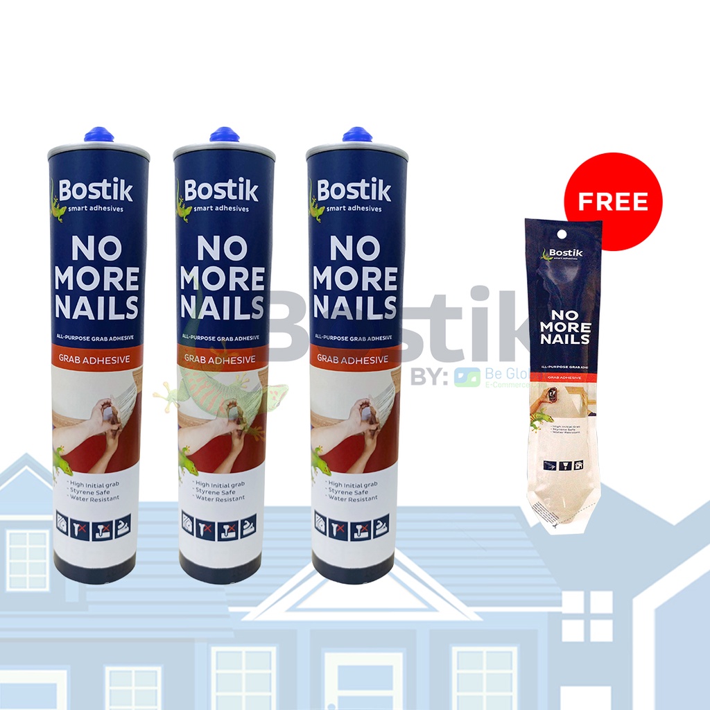 Bostik 3 No More Nails 300g with no more nails 100g Shopee Philippines
