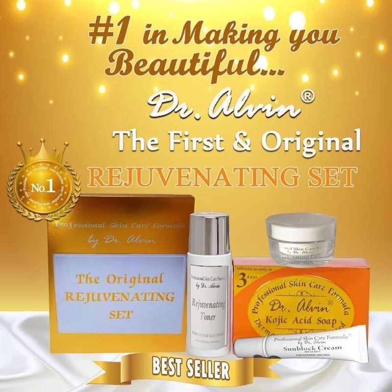 Authentic Doctor Alvin Rejuvenating Set ORIGINAL | Shopee Philippines
