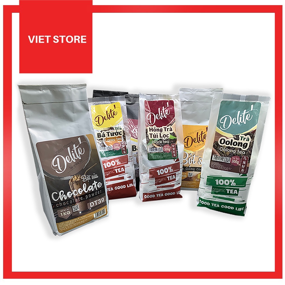 Viet Store Vietnam Delite Earl Grey, Peach, Rose, Strawberry Tea (300g ...