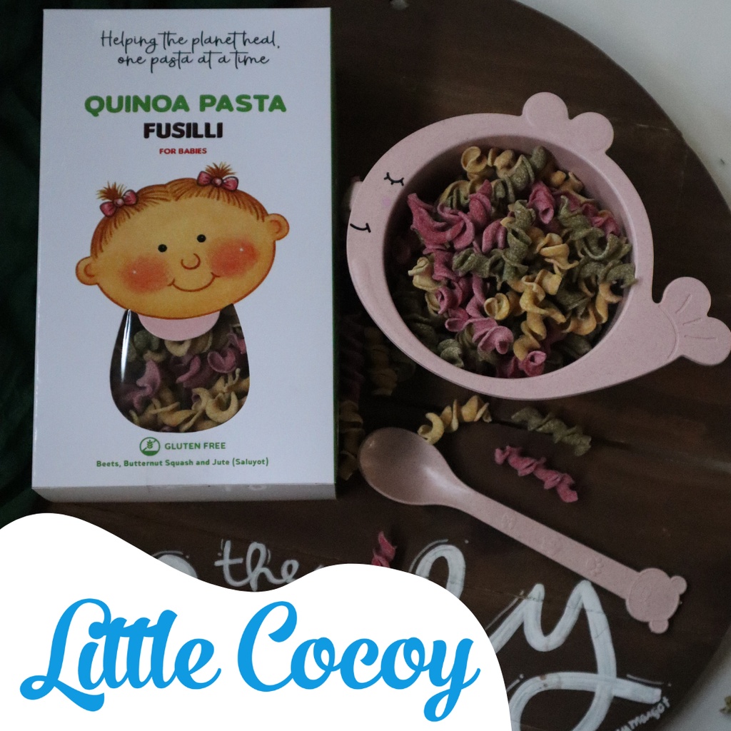 The Ruby Pantry Quinoa Fusilli Pasta for Babies (Baby Pasta/ Baby