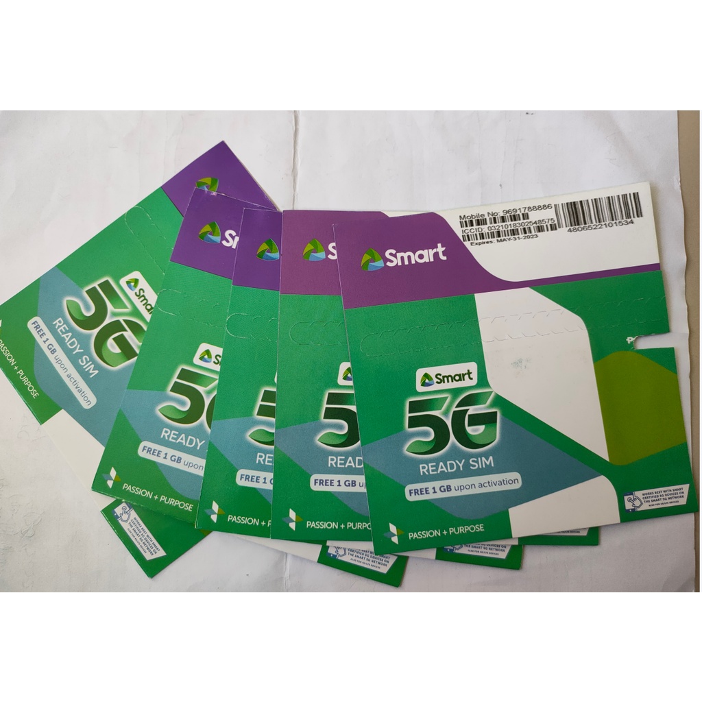 Smart 5G Special Number Vanity Tricut SIM Card Unique Eternity Luck ...
