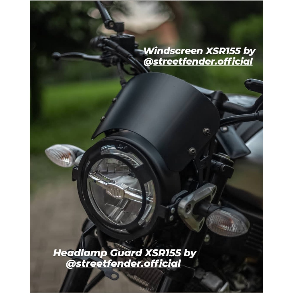 Headlamp Cover/Head Lamp Guard/Headlight Protector Yamaha XSR 155