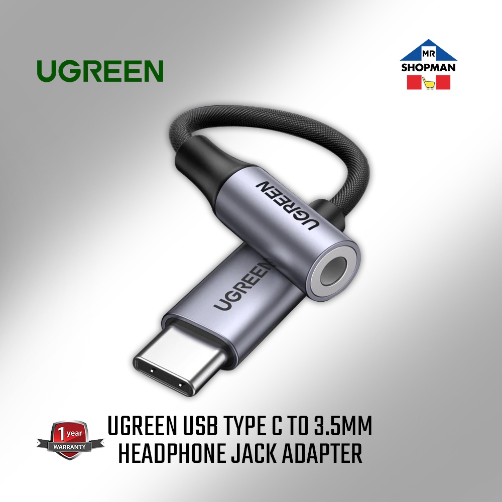 UGREEN 30632 USB C To 3 5mm Audio Jack Adapter Shopee Philippines