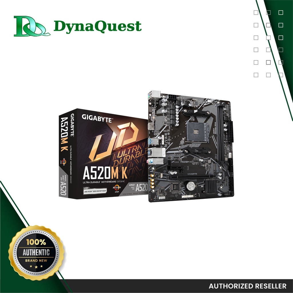 GIGABYTE A520M K V2 (AM4) Motherboard | Shopee Philippines