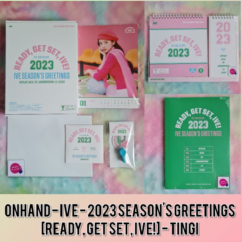 (Onhand/Unsealed) IVE - 2023 SEASON'S GREETINGS [READY, GET SET, IVE ...