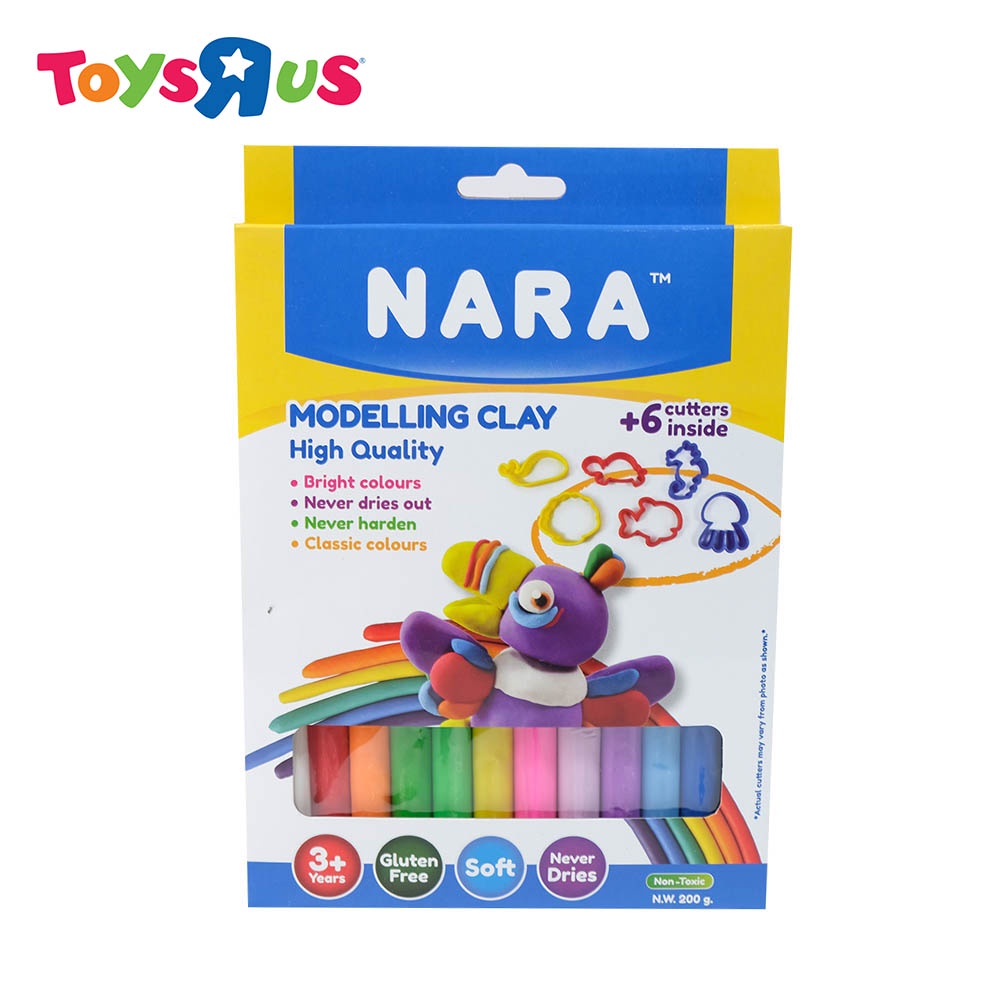 Nara Modeling Clay 12 Colors Shopee Philippines
