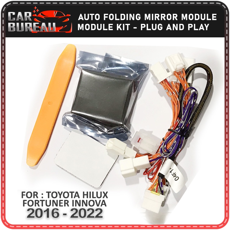 Toyota Hilux Fortuner Innova 2016 2022 Auto Folding Mirror Module Kit