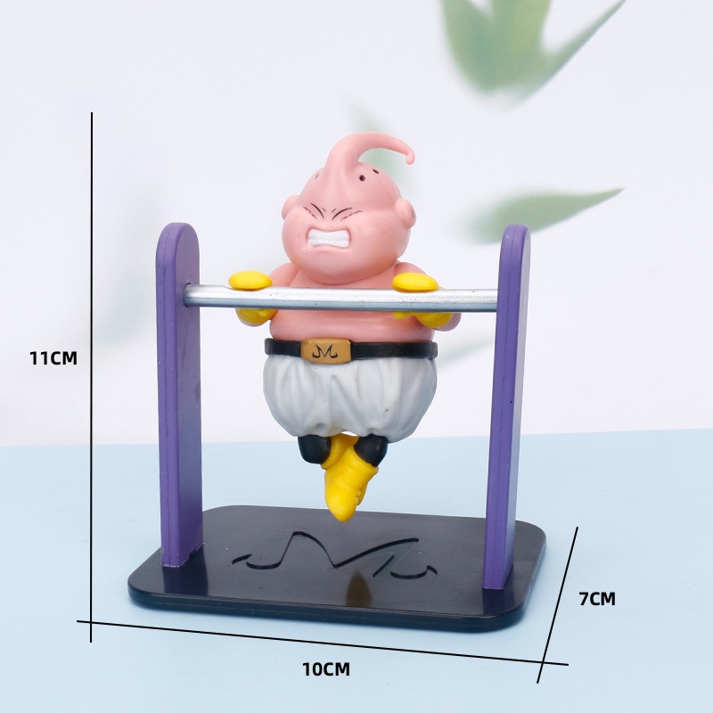 Anime Dragon Ball Z Fitness Majin Buu Boo PVC Action Figures Adult Toys ...