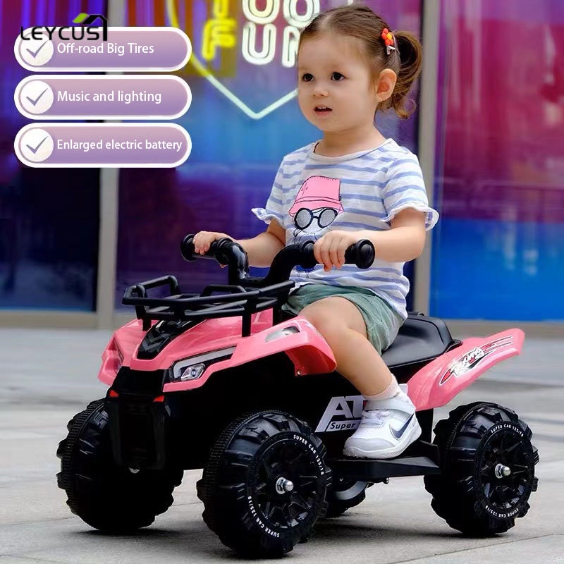 Leycus 1-6 Year Old electric car for kids Electric Off-road Beach