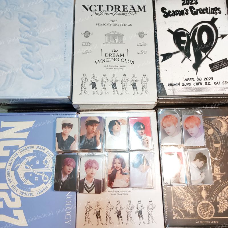 Sharing SG23 NCT DREAM SEASONS GREETINGS NCT DREAM MARK JENO JAEMIN