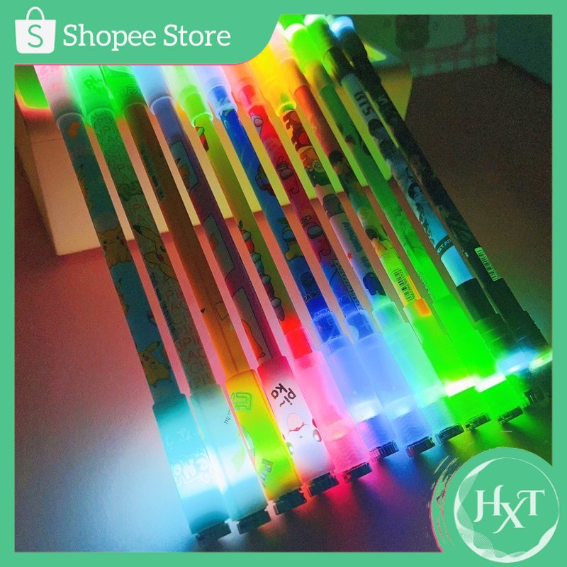HXT Spinning Pen With Light Rolling Finger Rotating balance Pen Stress ...