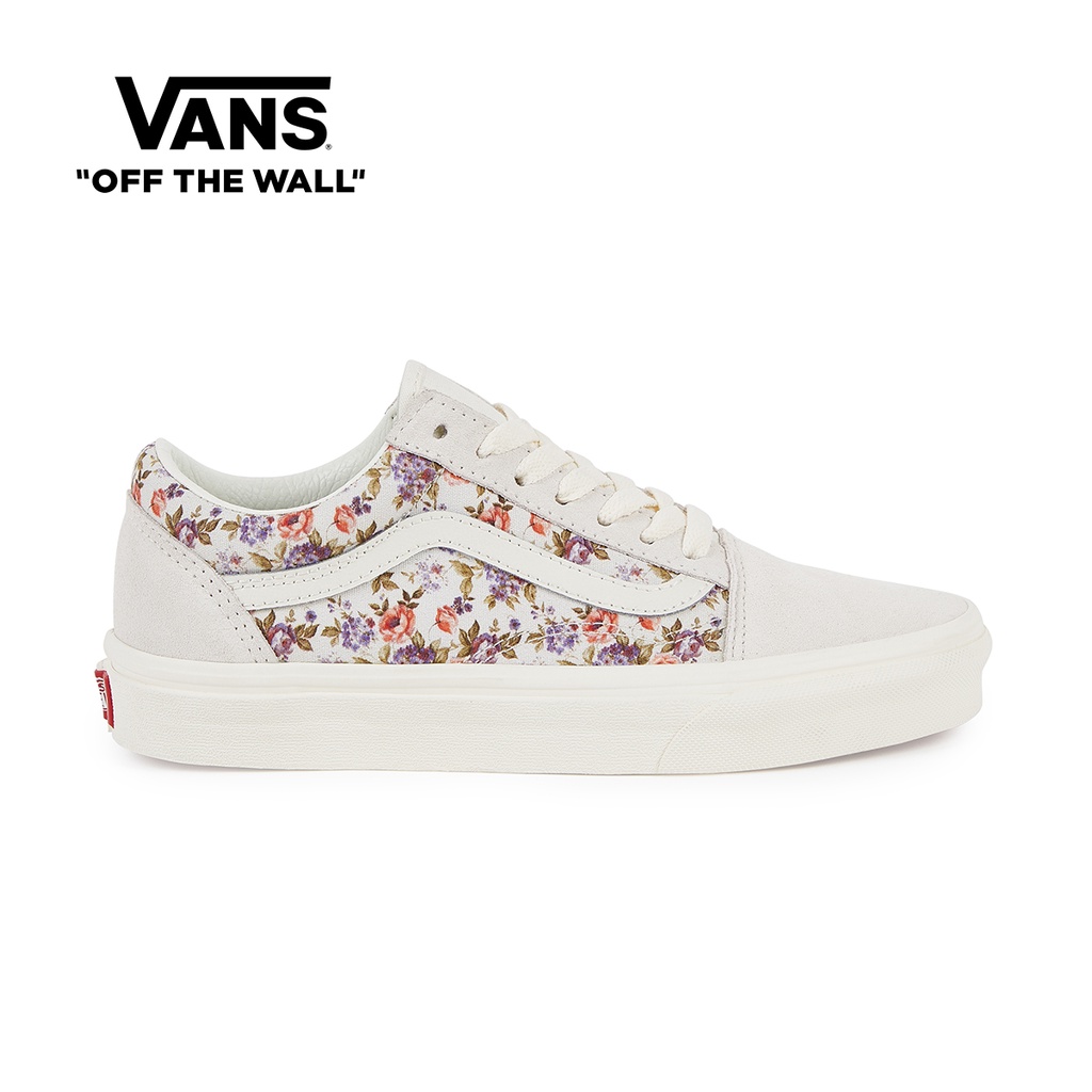 Vans Old Skool Vintage Floral Marshmallow For Womens