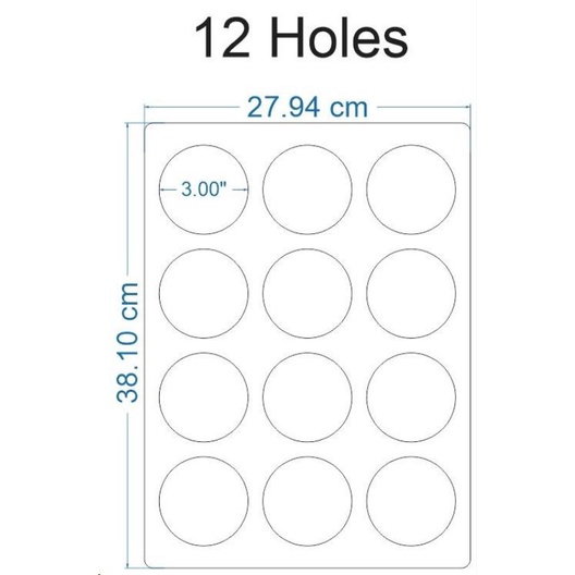 Acrylic Silvana Mold 6mm Thick 