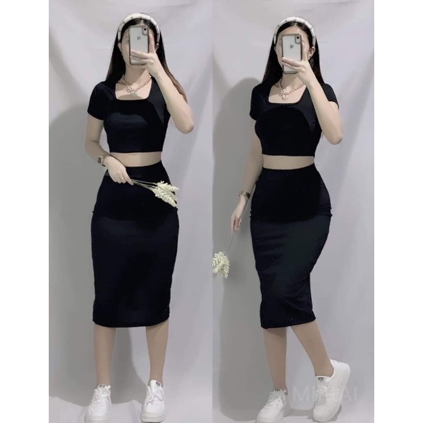 Trendy Stylish Side Slit Skirt For Women