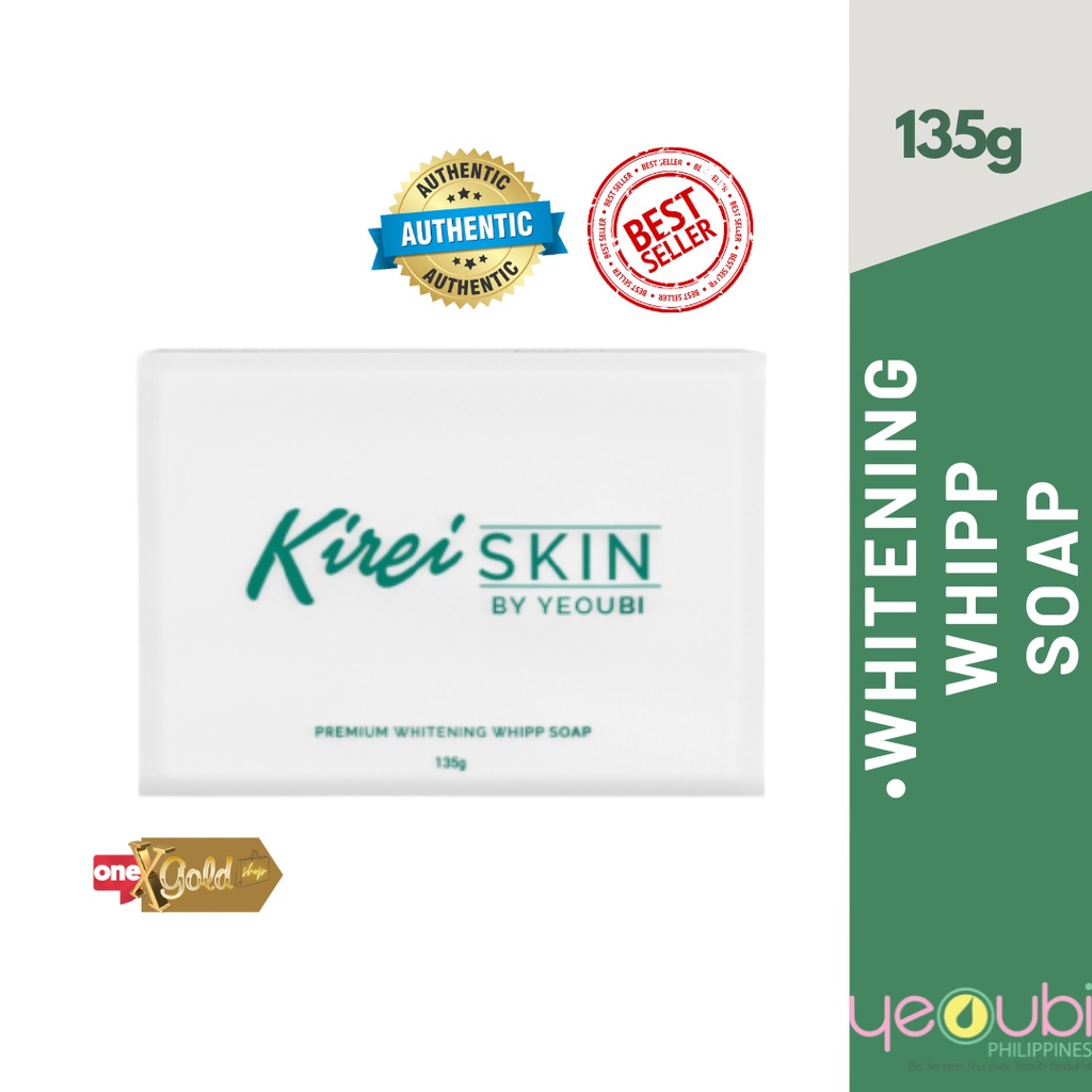 Kirei Skin Premium Whitening Whipp Soap Shopee Philippines