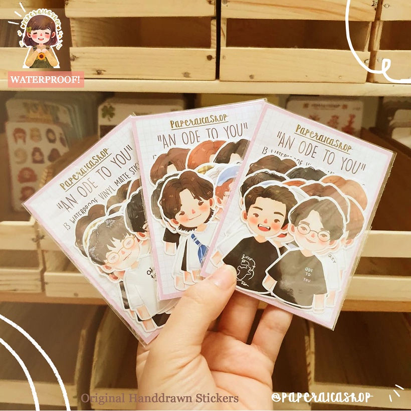17 OTY, Seven Tin MNL Sticker Pack, Cute Boy Group Vinyl Stickers ...