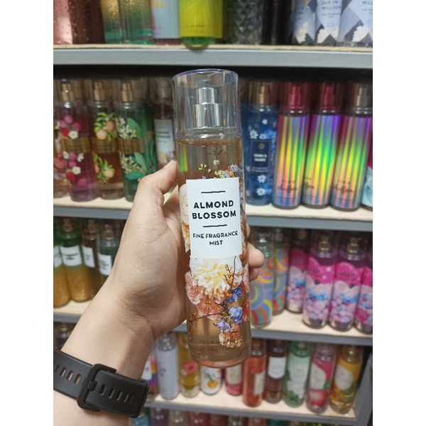 Bath & Body Works Almond Blossom Fine Fragrance Mist 236ml Shopee
