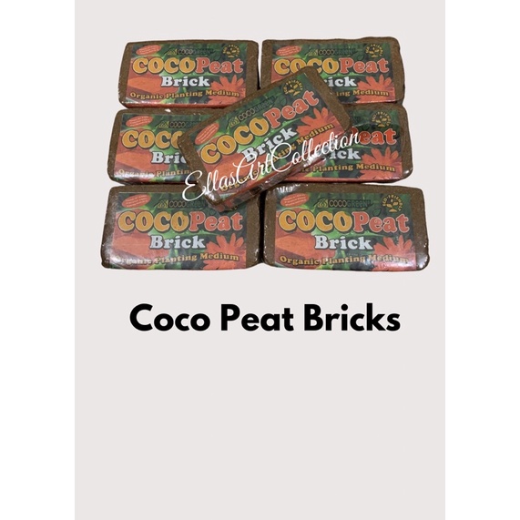 SALE!!! Coco Peat Bricks Plain / With Charcoal Shopee Philippines