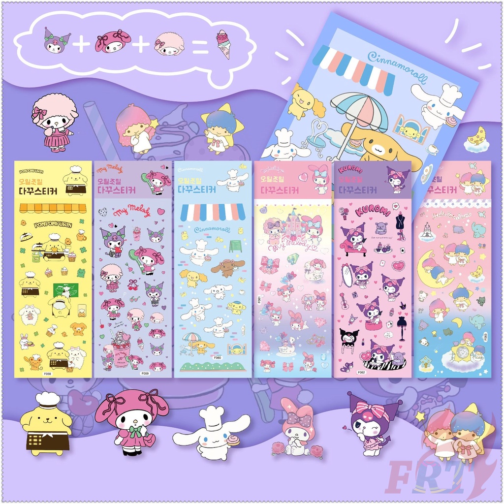 ️1Sheet S-Cartoon Stickers ️Cartoon Characters DIY Fashion Scrapbook ...
