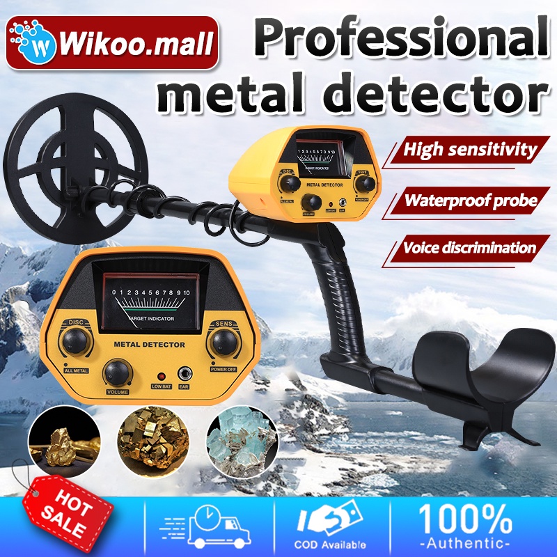 Underground Metal Detector Handheld High Precision Treasure Hunting ...
