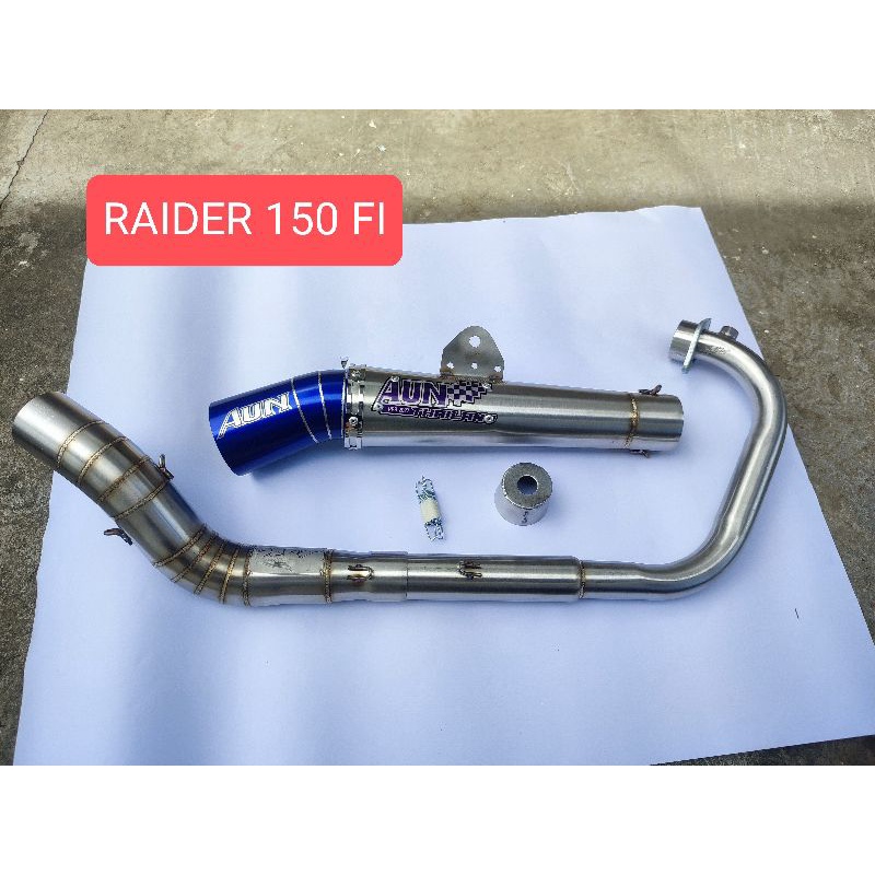 AUN OPEN PIPE REPLICA RAIDER 150 CARB AND FI W/ SILENCER AND SPRING
