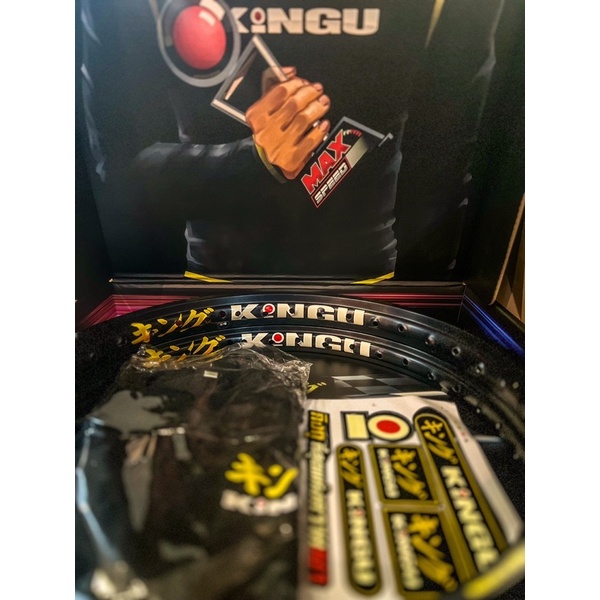 KINGU BIG LOGO 1.2/1.4 w/ kingu freeshirt & stickers | Shopee Philippines
