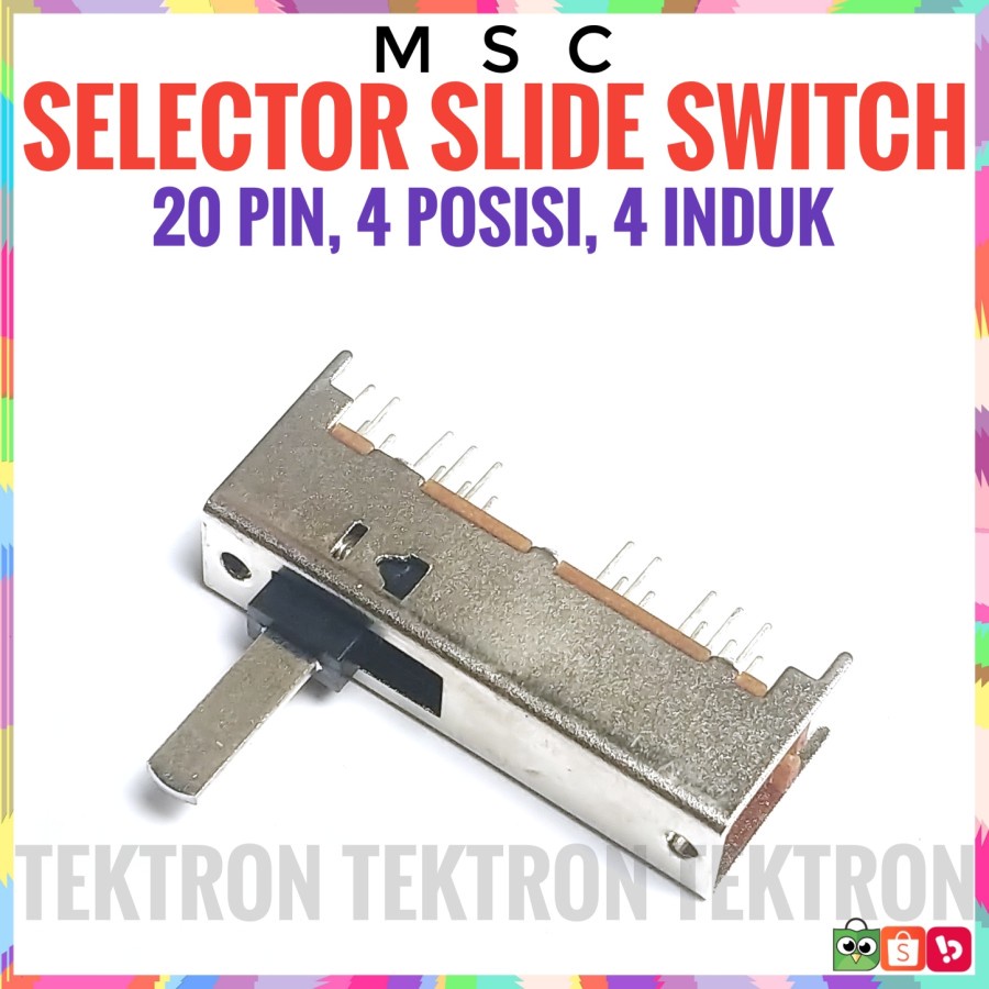 Selector Slide Switch 4 Position 20 Pin 4 Parent Selector Slide Switch ...