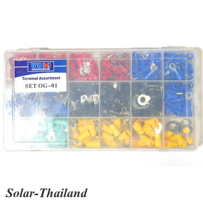Wire Connector Round Fishtail Insulated SET OG-01 Plastic Box 385 ...