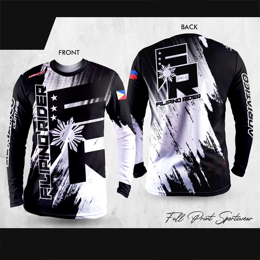 Adriatico x Filipino Rider Gen 1 Riding Jersey Long Sleeve and T Shirt ...