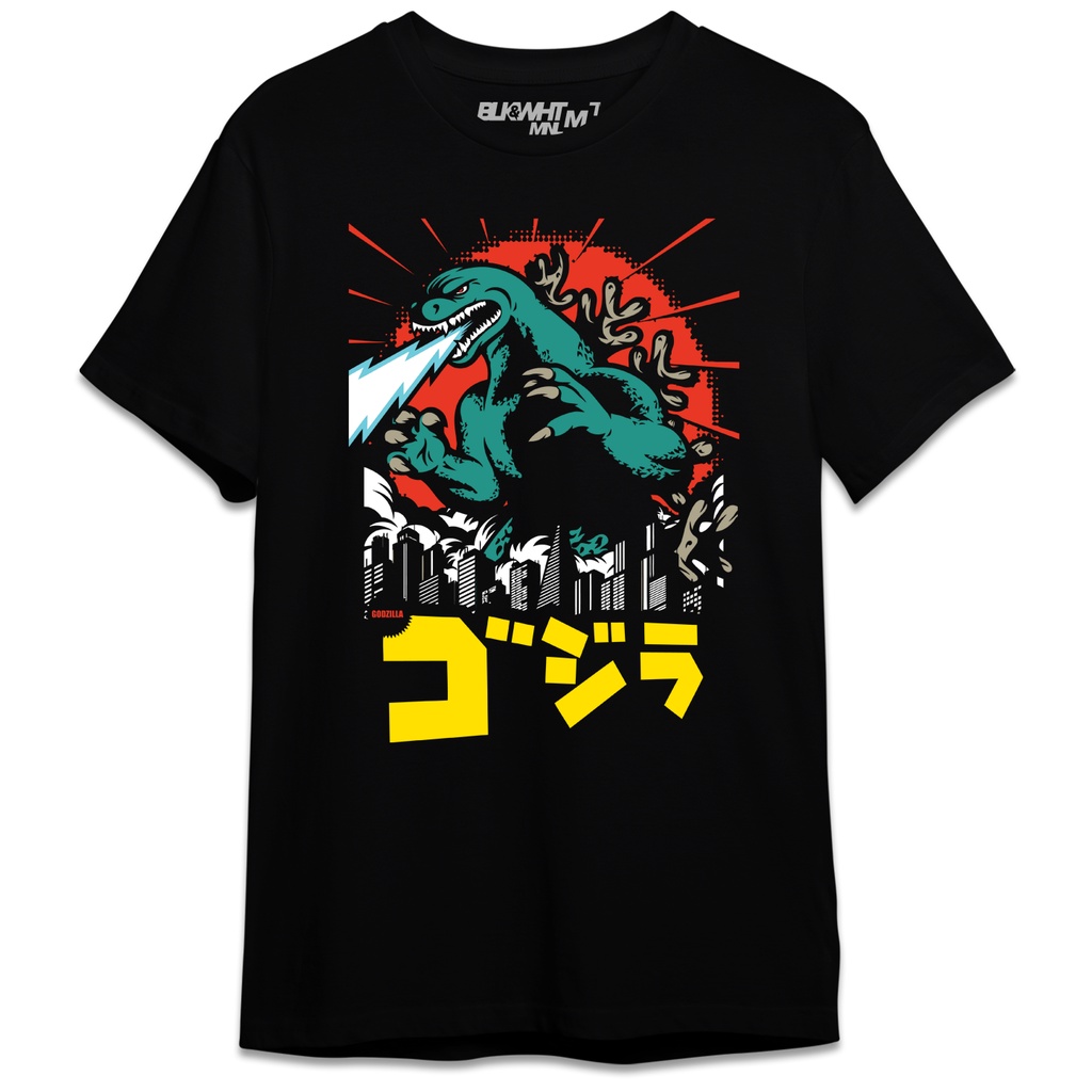 GODZILLA Regular or Oversize T-Shirt | Godzilla by Black & White Manila ...