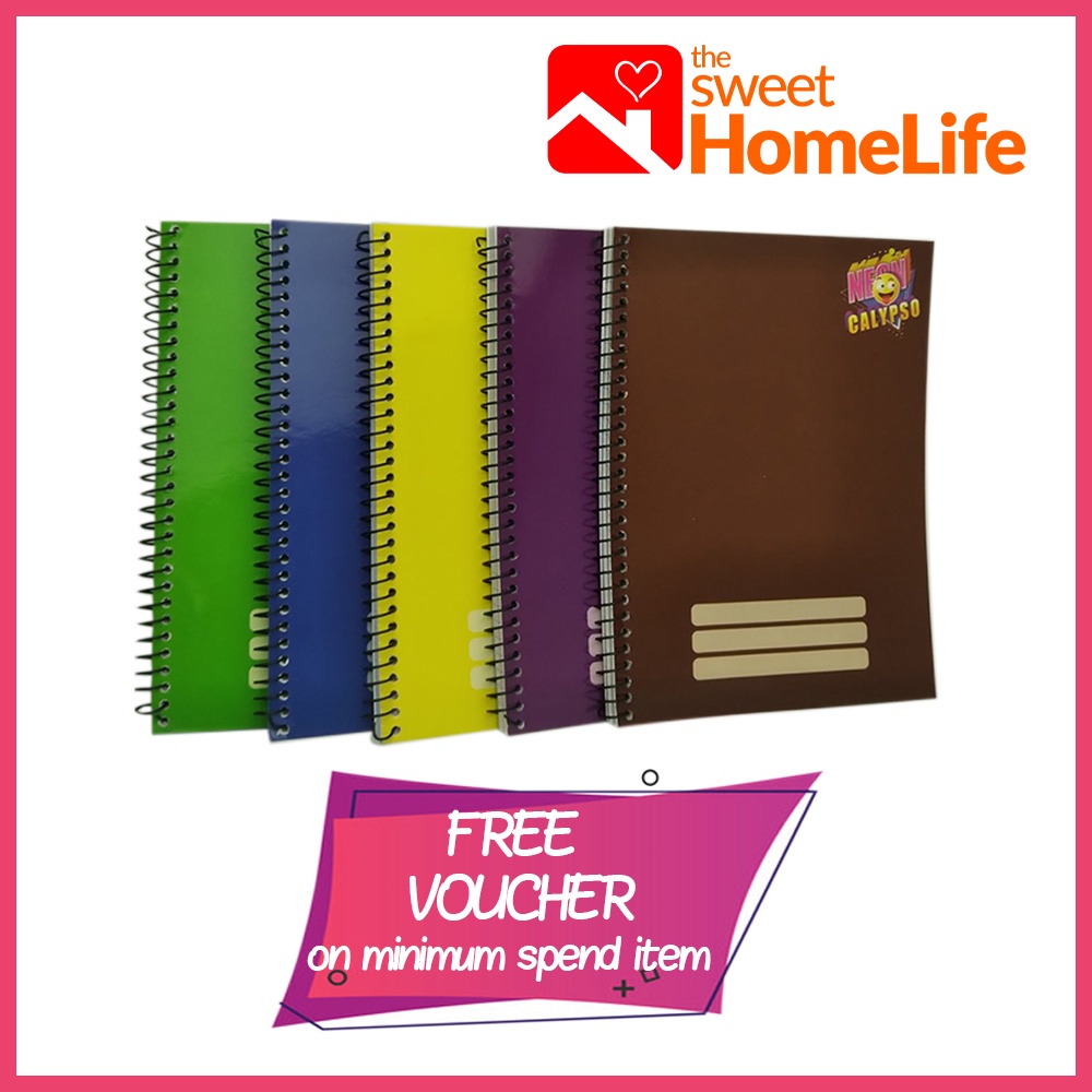 Emall Philippines 1 pc Spiral Notebook SNBK 80'S Assorted Color