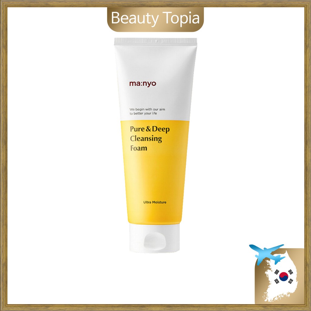 Manyo Pure Deep Cleansing Foam 200ml facial foam cleansing foam manyo cleansing foam manyo