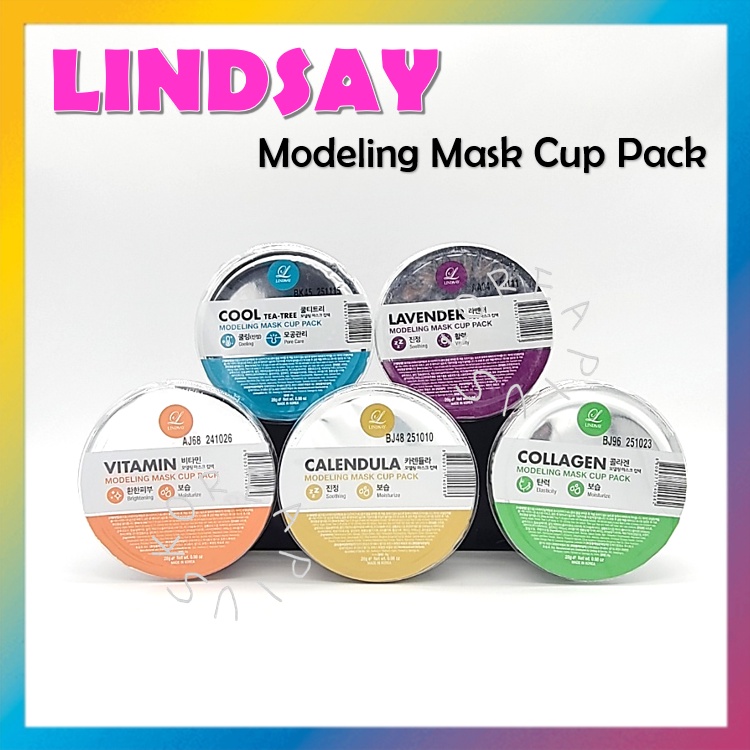 [LINDSAY] Modeling Mask Cup Pack 28g | Shopee Philippines