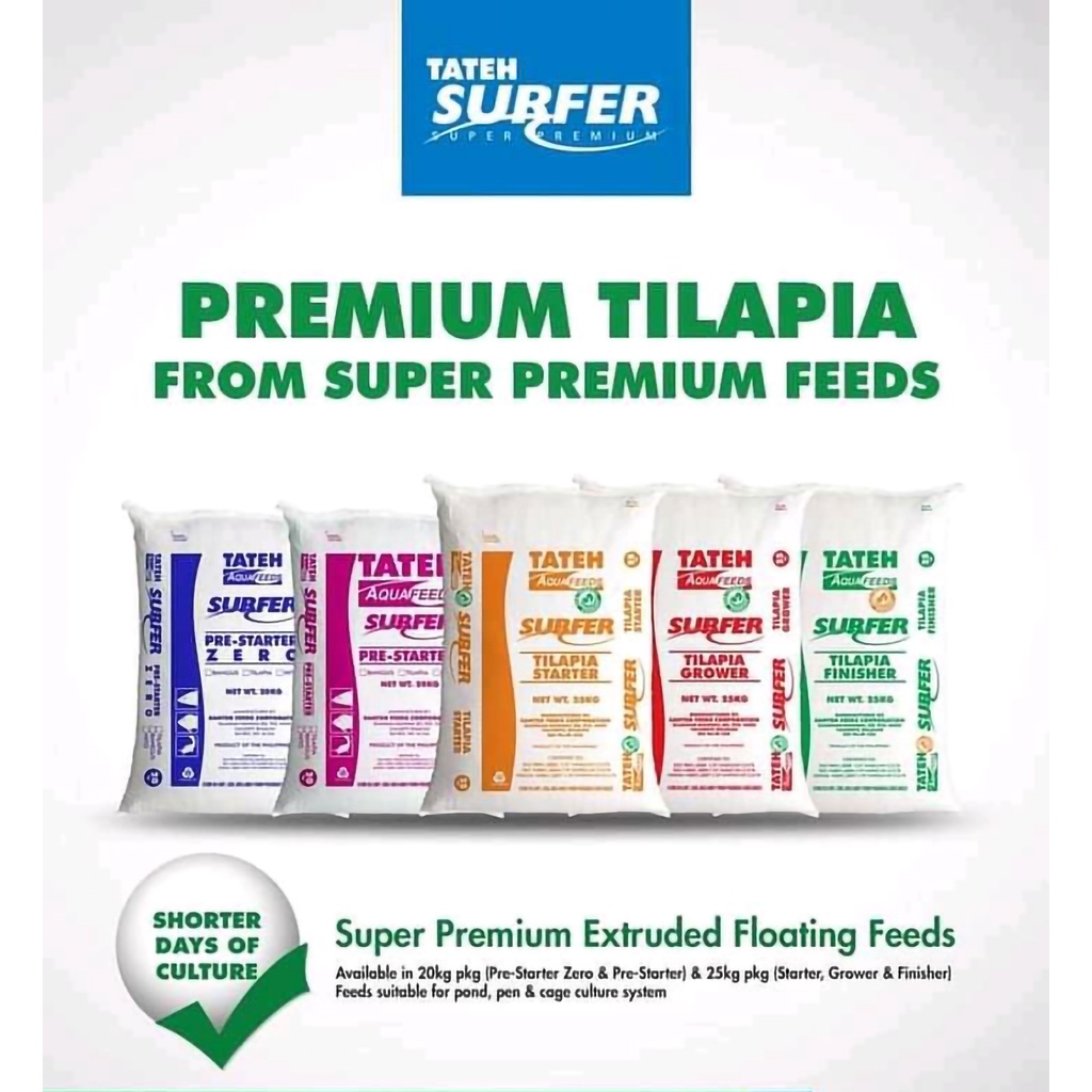 grower TATEH Aquafeeds 5KG Tilapia, Hito, Bangus, Koi ETC ...