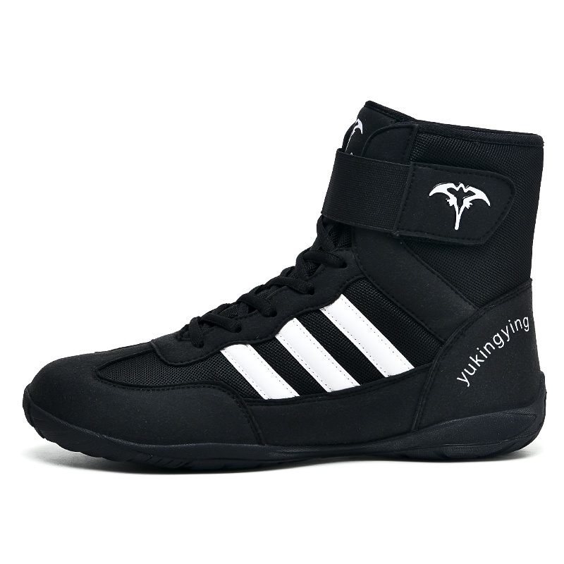 Unisex Wrestling Shoes For Men gym Training Shoes Lace Up fighting