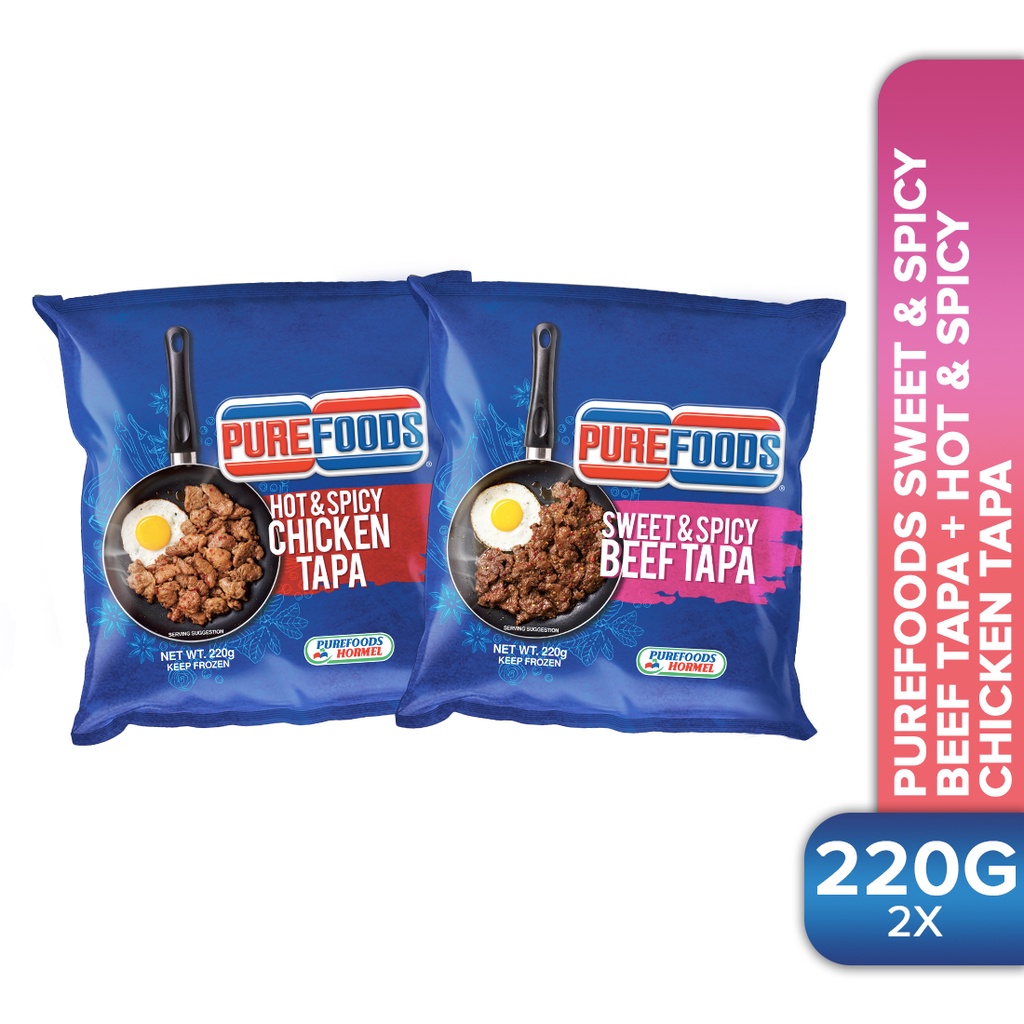 Bundle Purefoods Spicy Beef and Spicy Chicken Tapa | Shopee Philippines