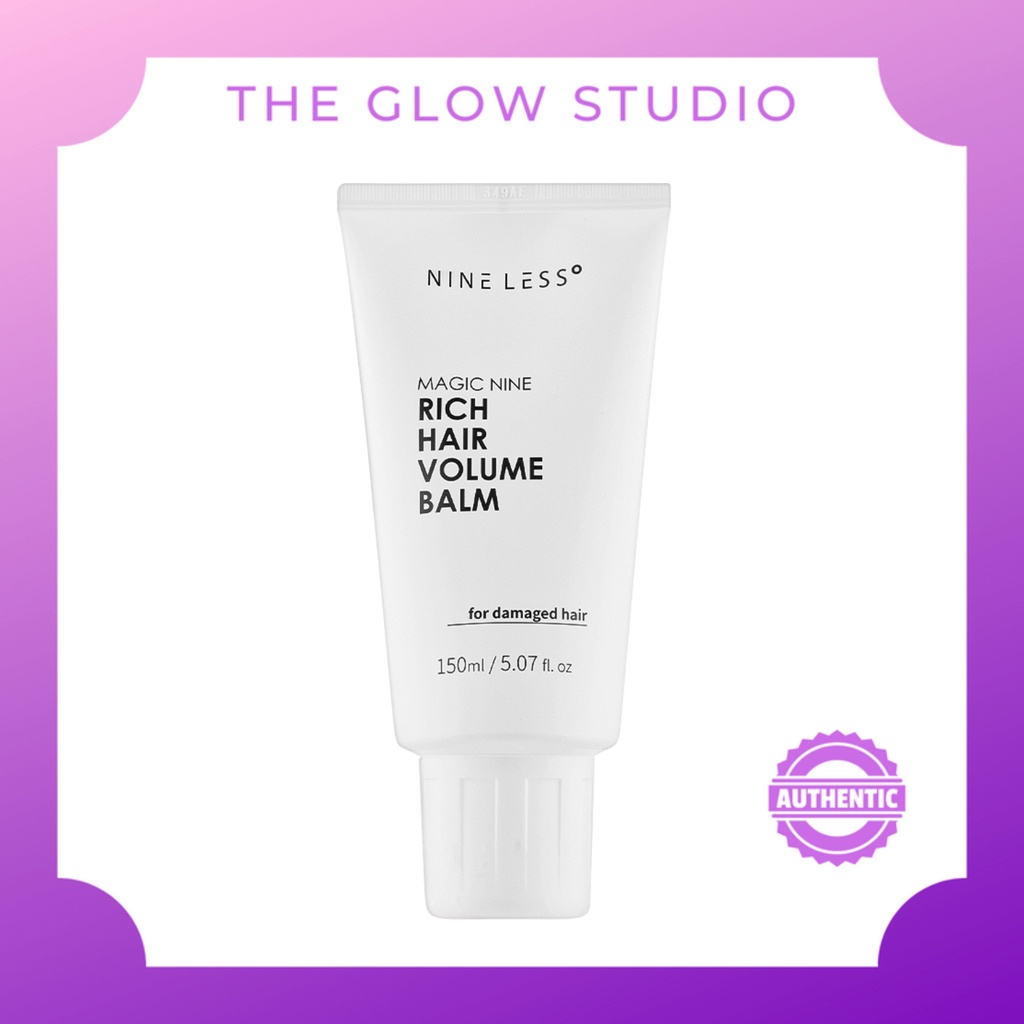 NINE LESS Magic Nine Rich Hair Volume Balm 150ml Shopee Philippines