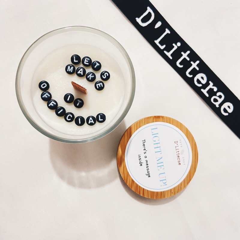 Secret Message Scented Candle Beads (200ml) Shopee Philippines
