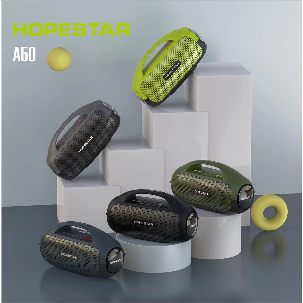 A50 80W Bluetooth Speaker High Power Outdoor Portable Wireless Column ...