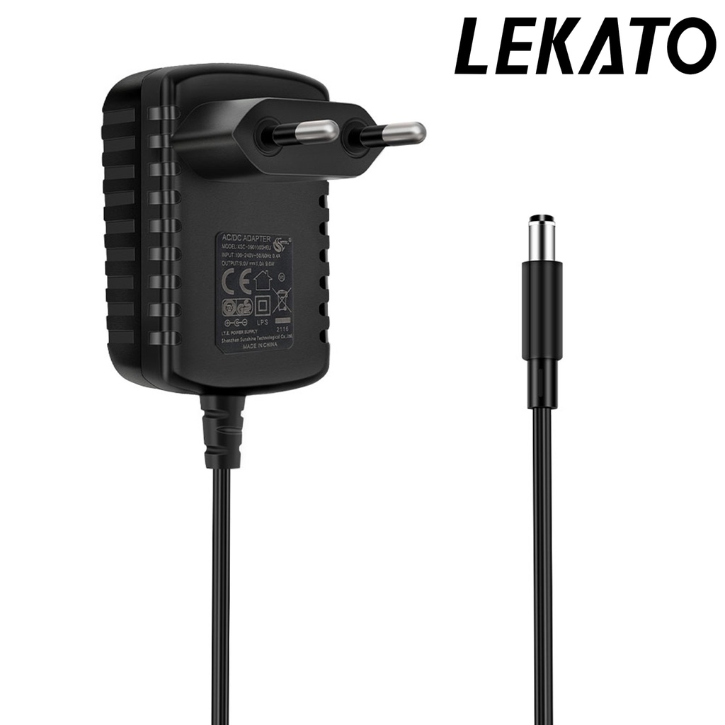 LEKATO Electric Guitar Effect Pedal Power Adapter Daisy Chain Cables 9V