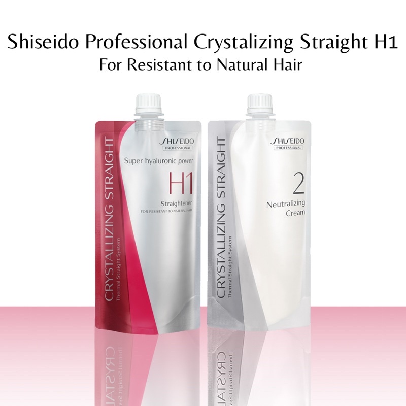 Shiseido Professional Straight Straightening Rebonding Cream H1+2 400mL
