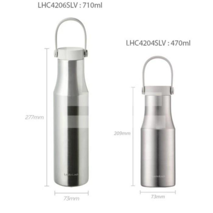 Locknlock Metro Double Tumbler 710ml Gray Lhc4203gry Shopee Philippines 9792