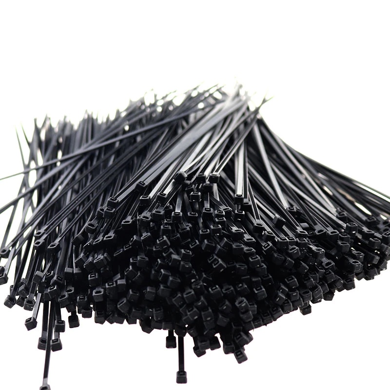 250 PCS 5*300 4*300 4*200 Nylon Cable Ties BLACK WHITE | Shopee Philippines