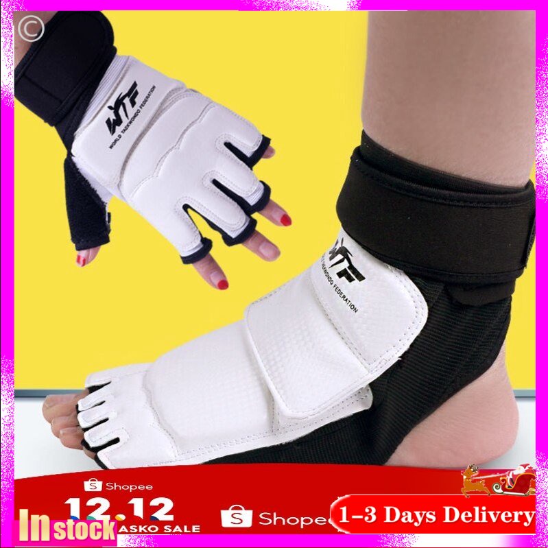 Hand And Foot Gloves Half Finger Protection Boxing Gloves Taekwondo Adult Children Men And Women