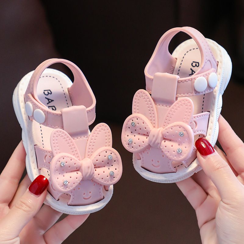 Baby Girl Fashion Flat Buckle in Sandals 0 3 Years Summer Little Kids Soft Thick Soles Cute Princess Shoes Shopee Philippines
